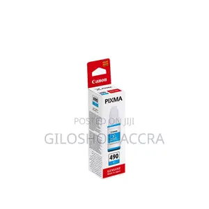 Canon Original Ink Cartridge Gi-490 PGC Gi490pgc Cyan