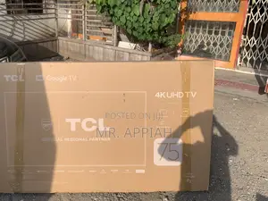 Buy Lovely Design TCL 75p755 75” Uhd Smart Google Tv(Black).