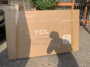 Slim Body Tcl 75p755 75 Inch Uhd 4k Smart Android Television.