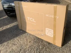 Sleek Tcl 75p755 75 Inch Uhd 4k Smart Android Google Tv(Black)..
