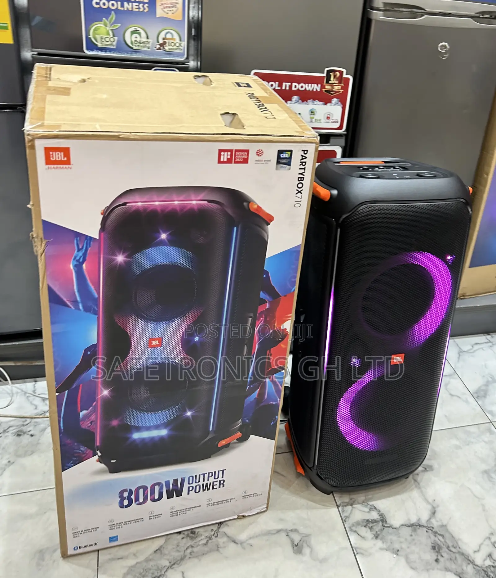 New Accurate JBL Party Box 710 Electric (Black) 800w Speaker