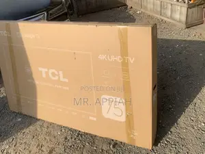 Unique Body Design TCL 75p755 75 Inch Uhd Smart Android Television.