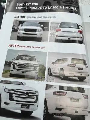2022 2024 Toyota Land Cruiser Lc300 Face Lift Body Kit