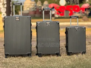 3 in 1 Zipless Luxurious Anticrake Luggages