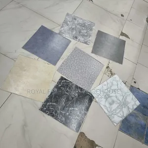 18 by 18 Inches PVC Self Adhesive Sticker (Vinyl Floor Tiles) 24pcs