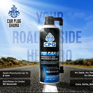 Vulcan-X Emergency Tyre Sealant and Inflator