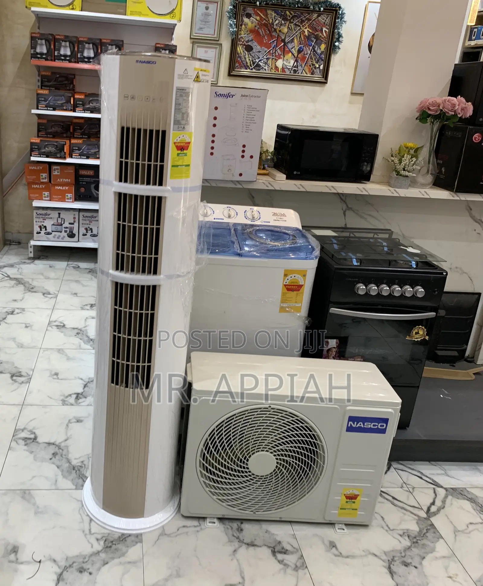 Energy Saving Nasco 2.5hp 3 Star Floor Standing Ac 