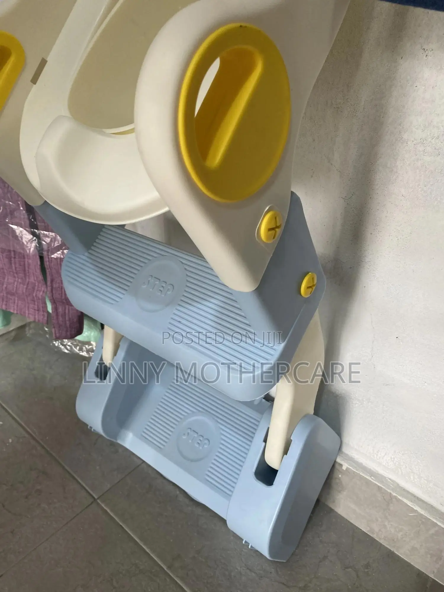 Potty Training Ladder With PVC Cushion