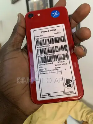 New Apple iPhone 8 256 GB Red