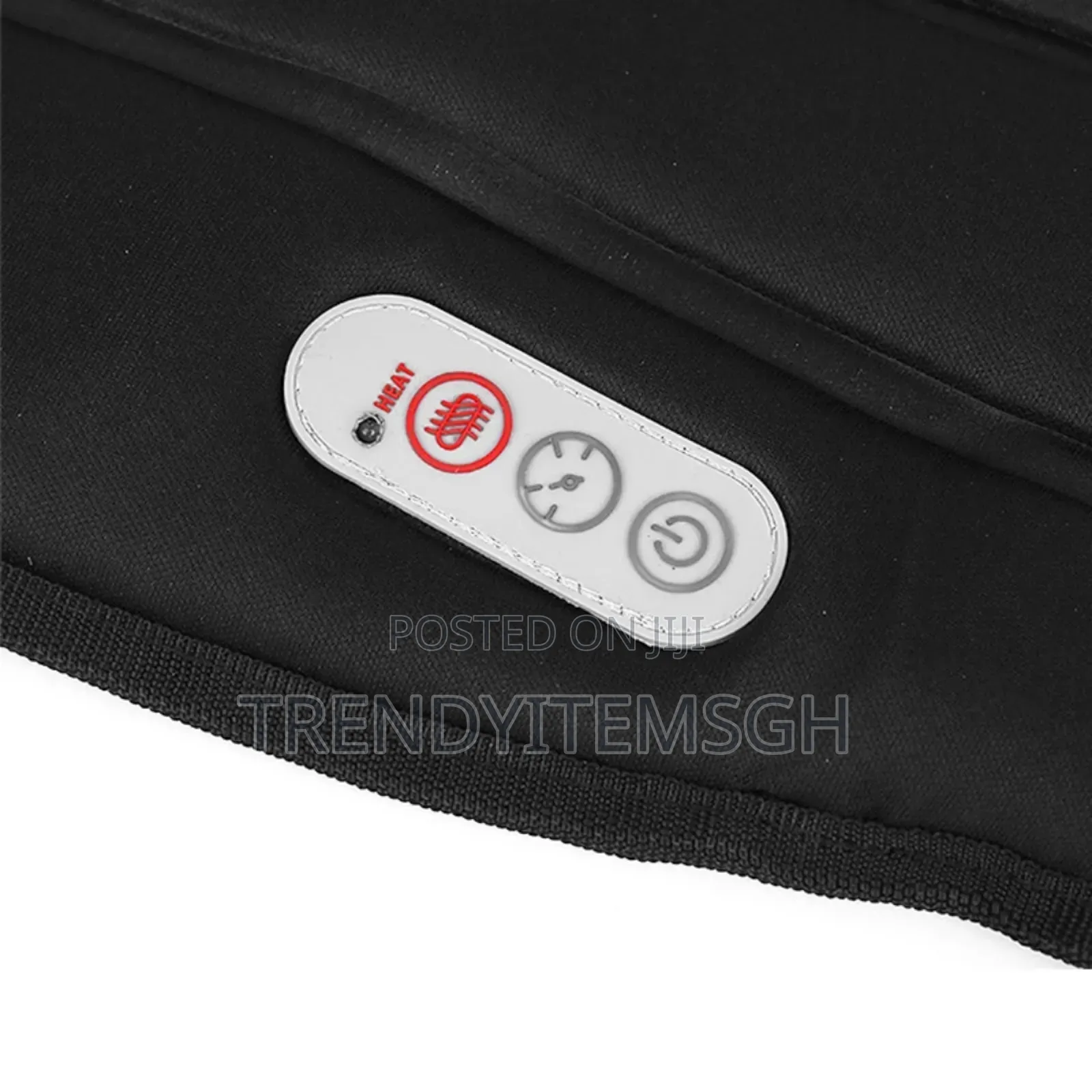 2-in-1 Electronic Heated Vibrating Massage Mat Home Car Massager