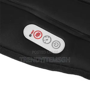 2-in-1 Electronic Heated Vibrating Massage Mat Home Car Massager