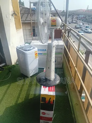 H A18 Adjustable Rechargeable Stand Fan – Indoor Outdoor Use