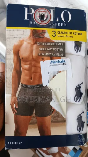 Polo Ralphlauren Classic Fit Cotton Boxer Briefs, Xl