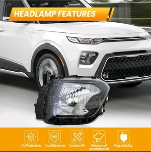 2020-2022 Kia Soul Halogen Headlight Passenger Right Headlamps Light