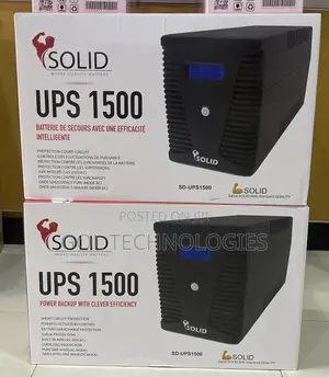 Ups 1500va Solid Power Backup With Clever Efficiency
