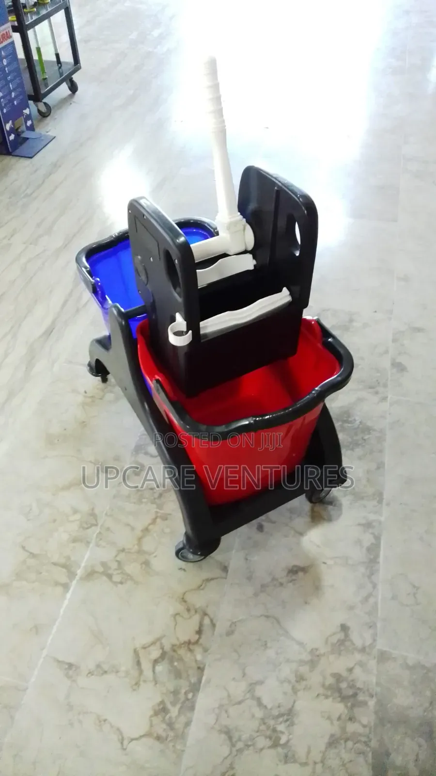 Double Mop Mop Bucket With Wringer