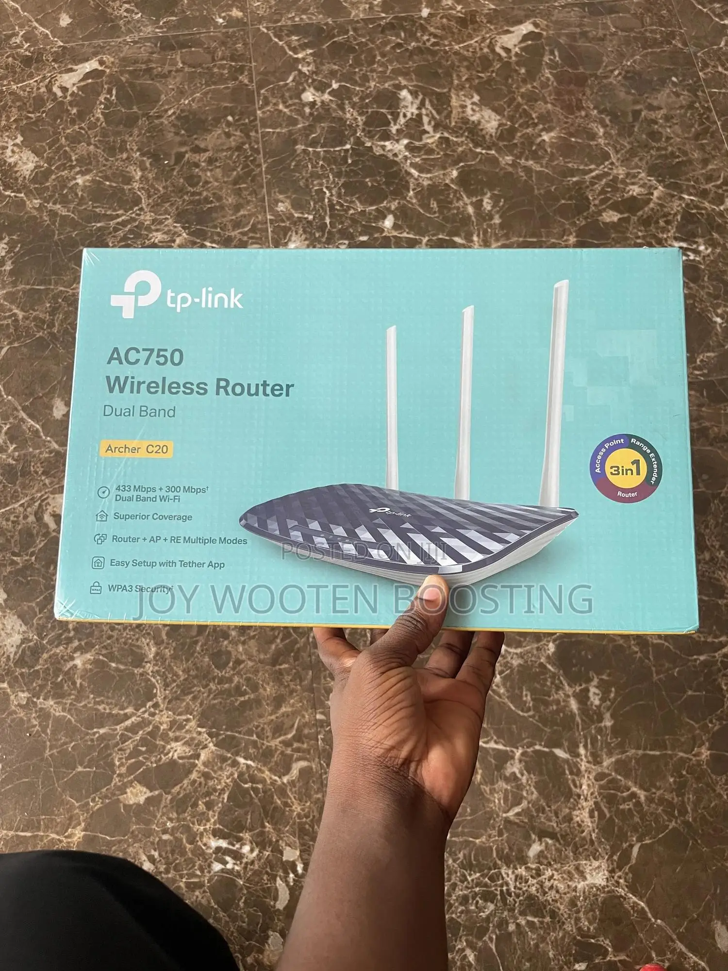 Tp-Link Archer C20 Ac750 Wireless Router