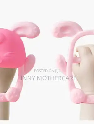 Baby Silicon Teether - Rabbit-shaped