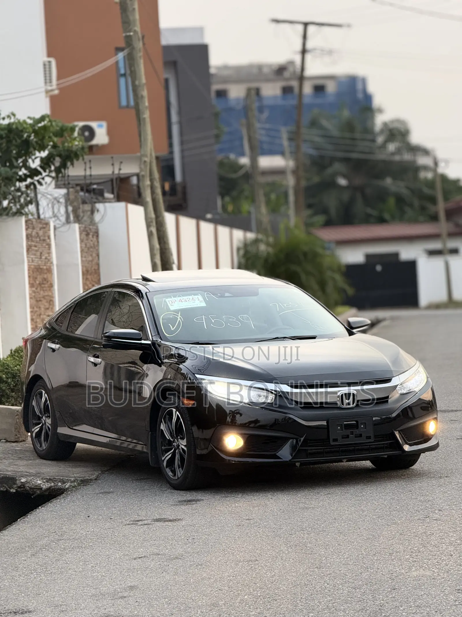Honda Civic Touring 4dr Sedan (1.5L 4cyl) 2017 Black