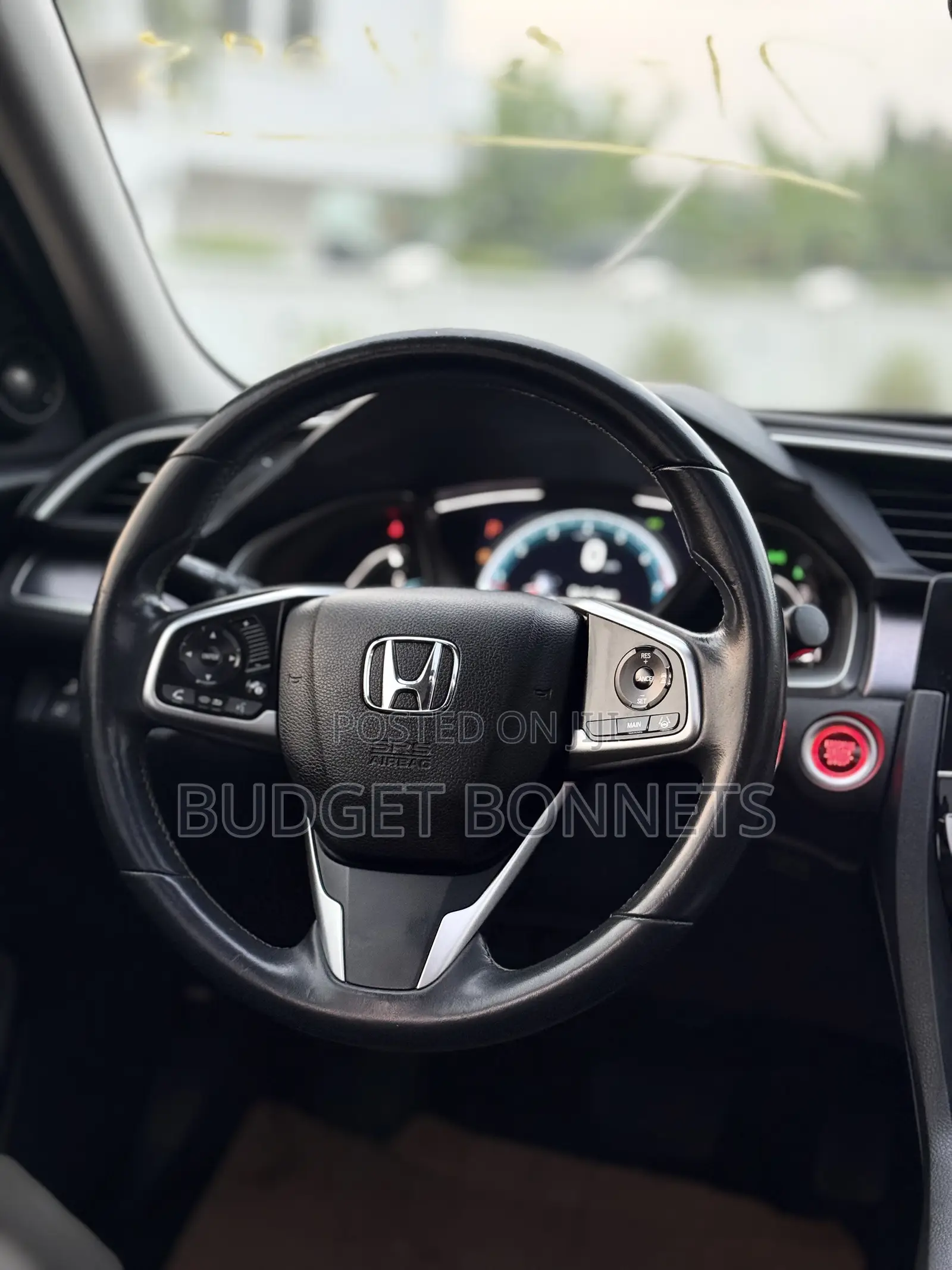 Honda Civic Touring 4dr Sedan (1.5L 4cyl) 2017 Black