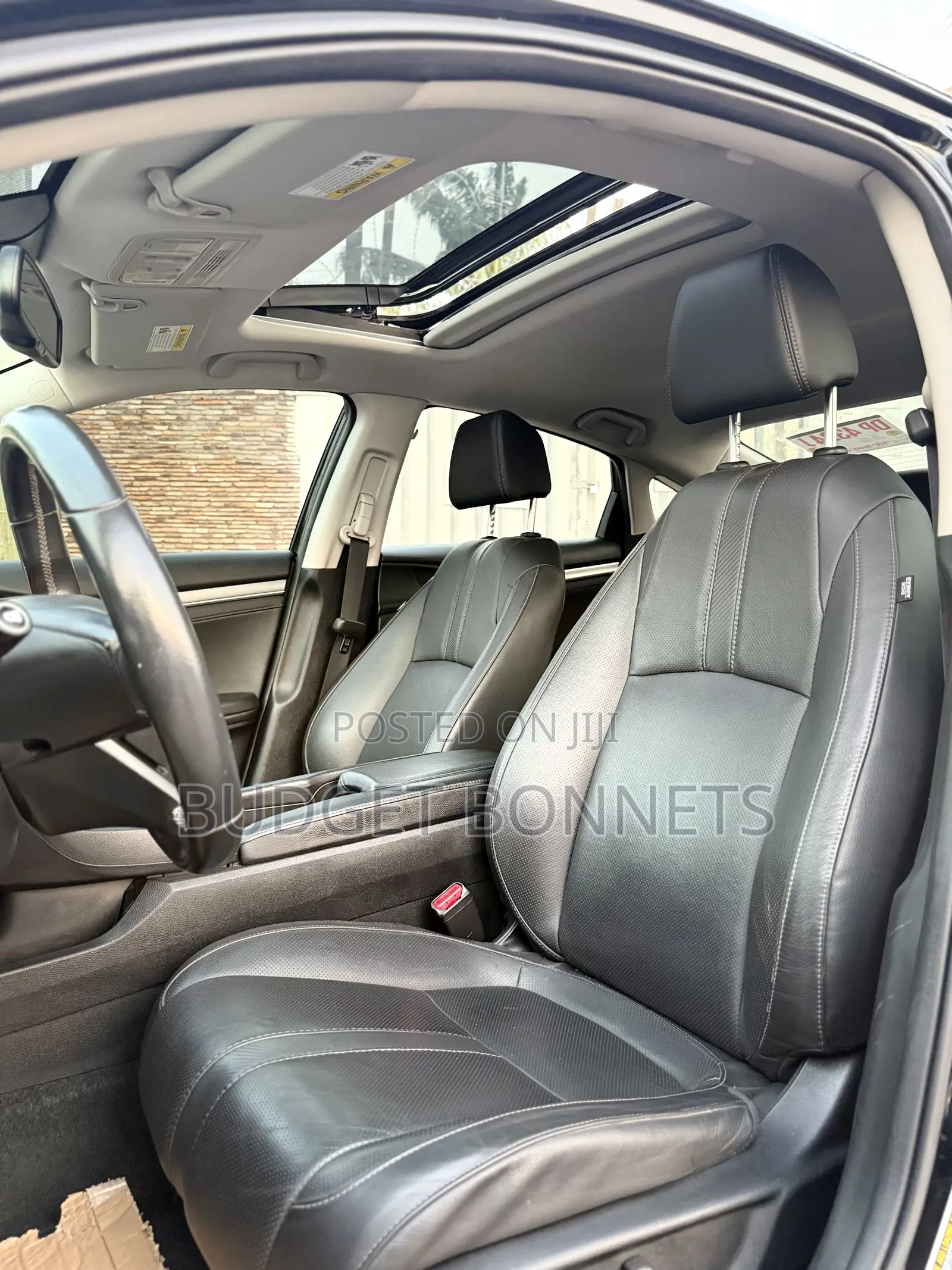 Honda Civic Touring 4dr Sedan (1.5L 4cyl) 2017 Black
