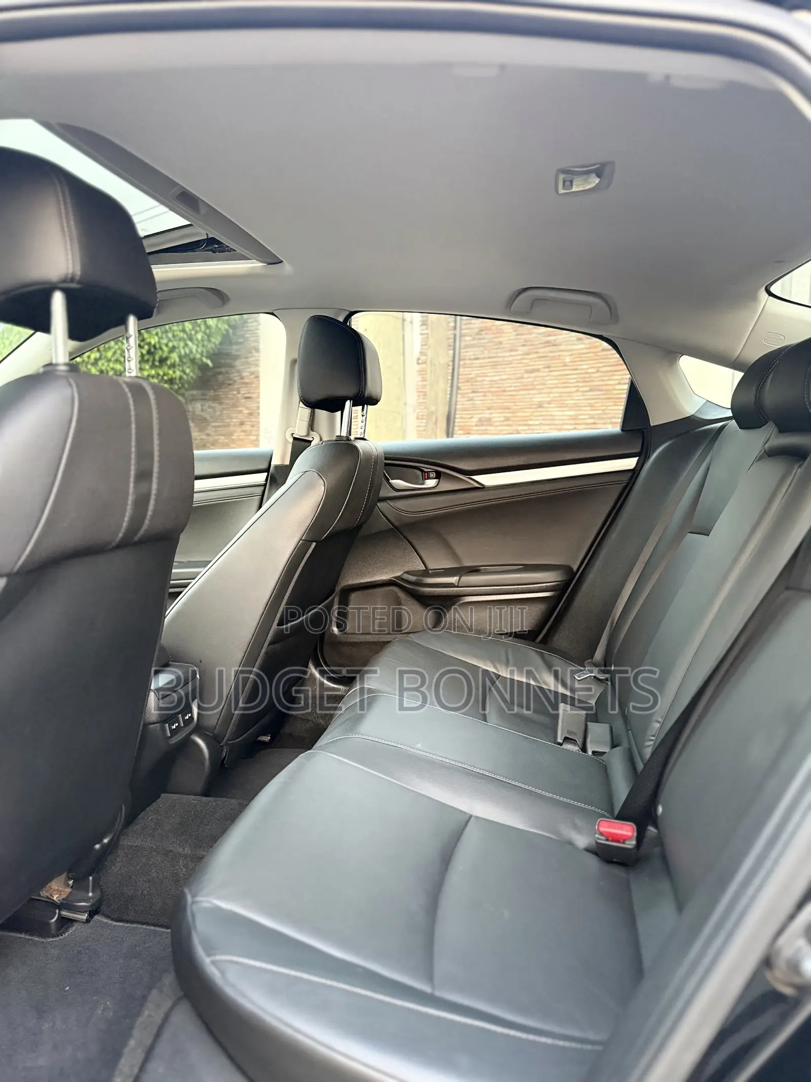 Honda Civic Touring 4dr Sedan (1.5L 4cyl) 2017 Black