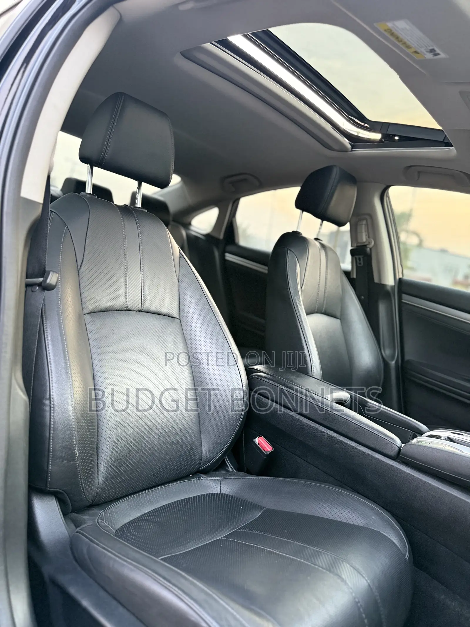 Honda Civic Touring 4dr Sedan (1.5L 4cyl) 2017 Black