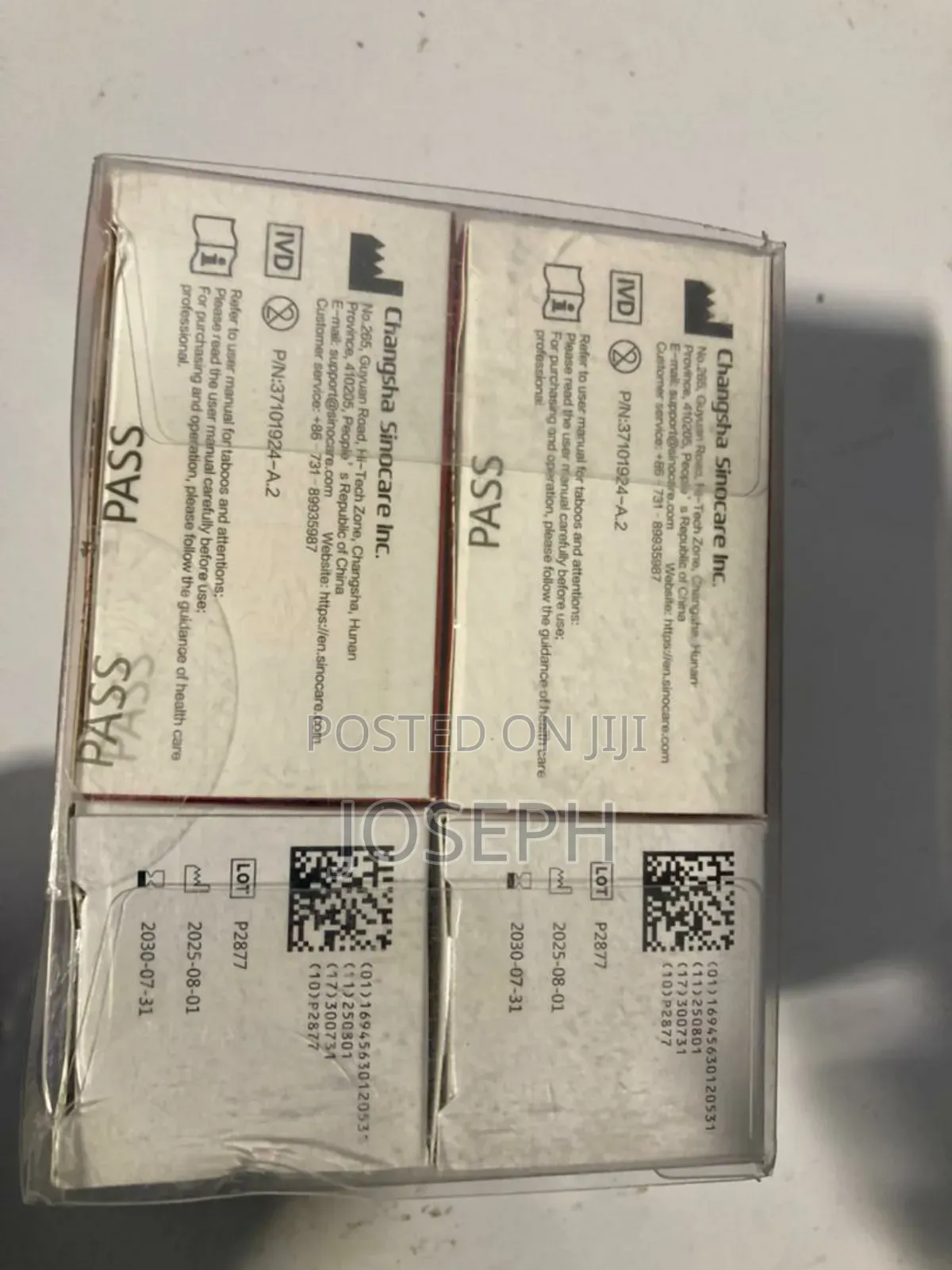 Sinocare Glucometer Strips 50pcs