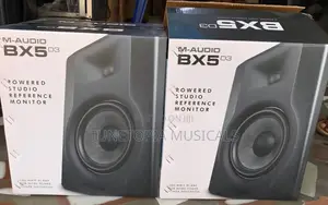 M-audio Bx5 D3 5-inch Powered Studio Monitors.