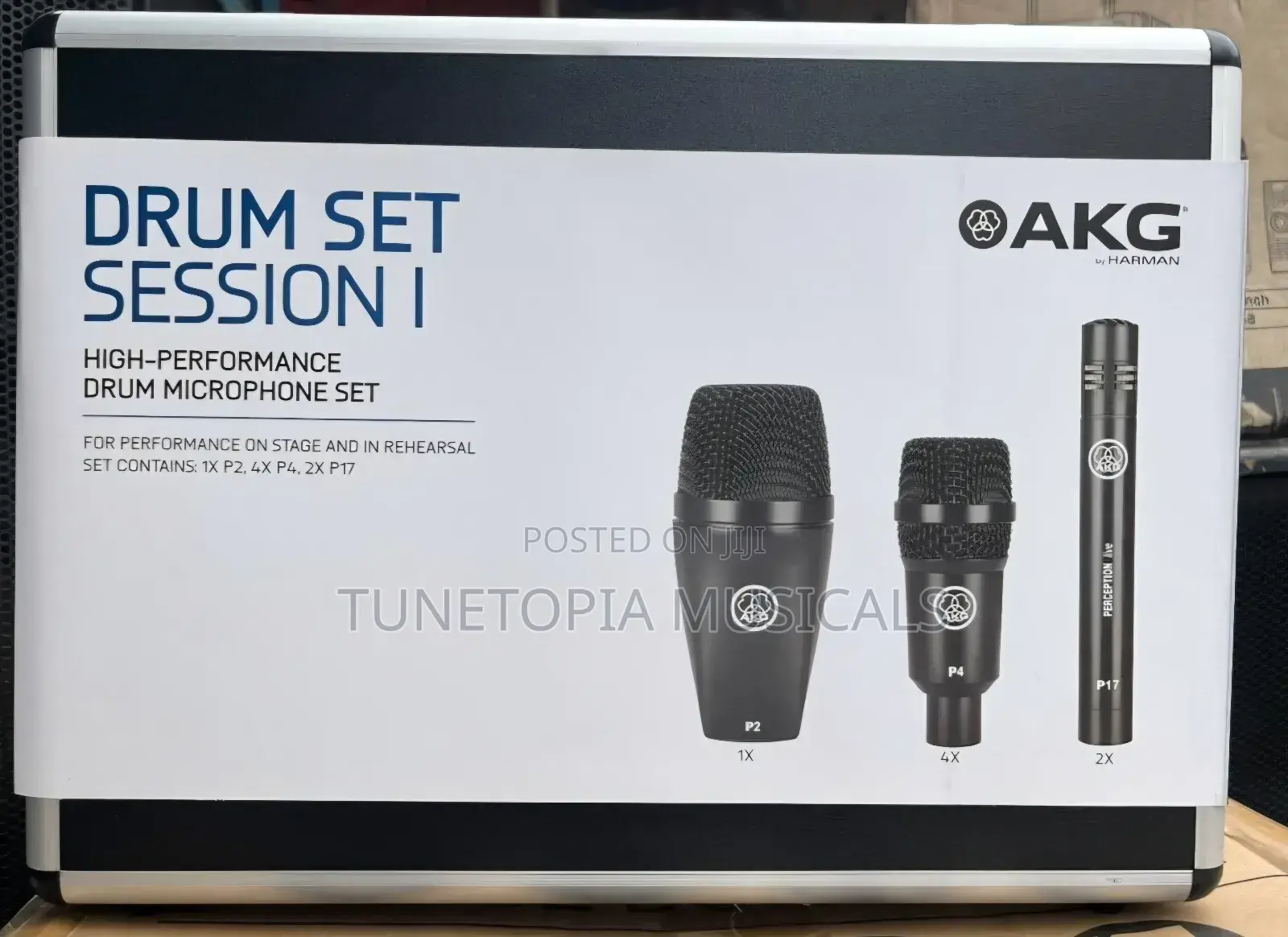 Akg Drum Set Session I High-performance Drum Microphone Set.