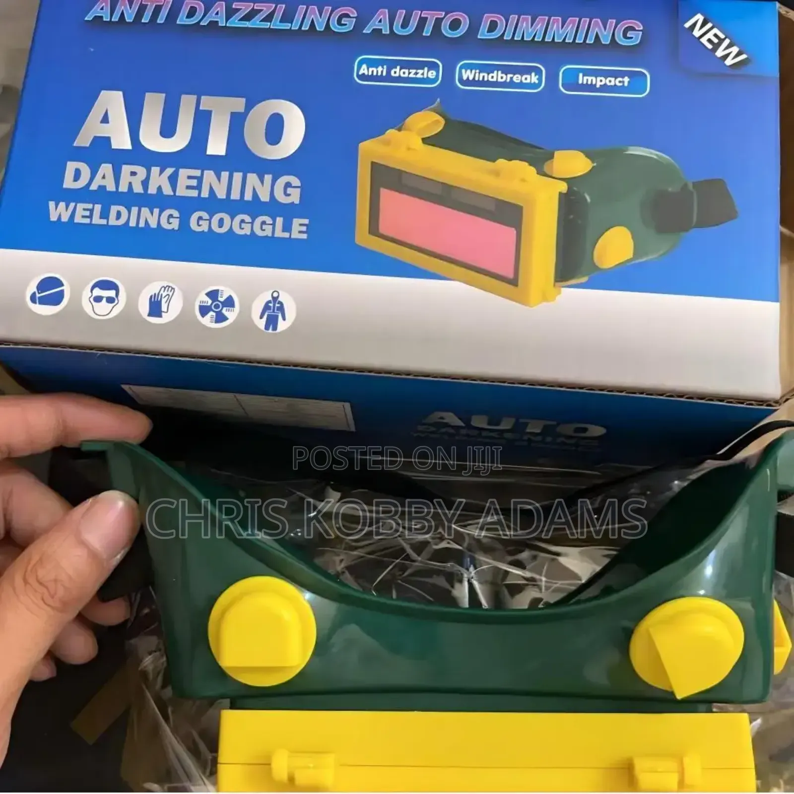 Professional Auto Dimming Welding Goggles