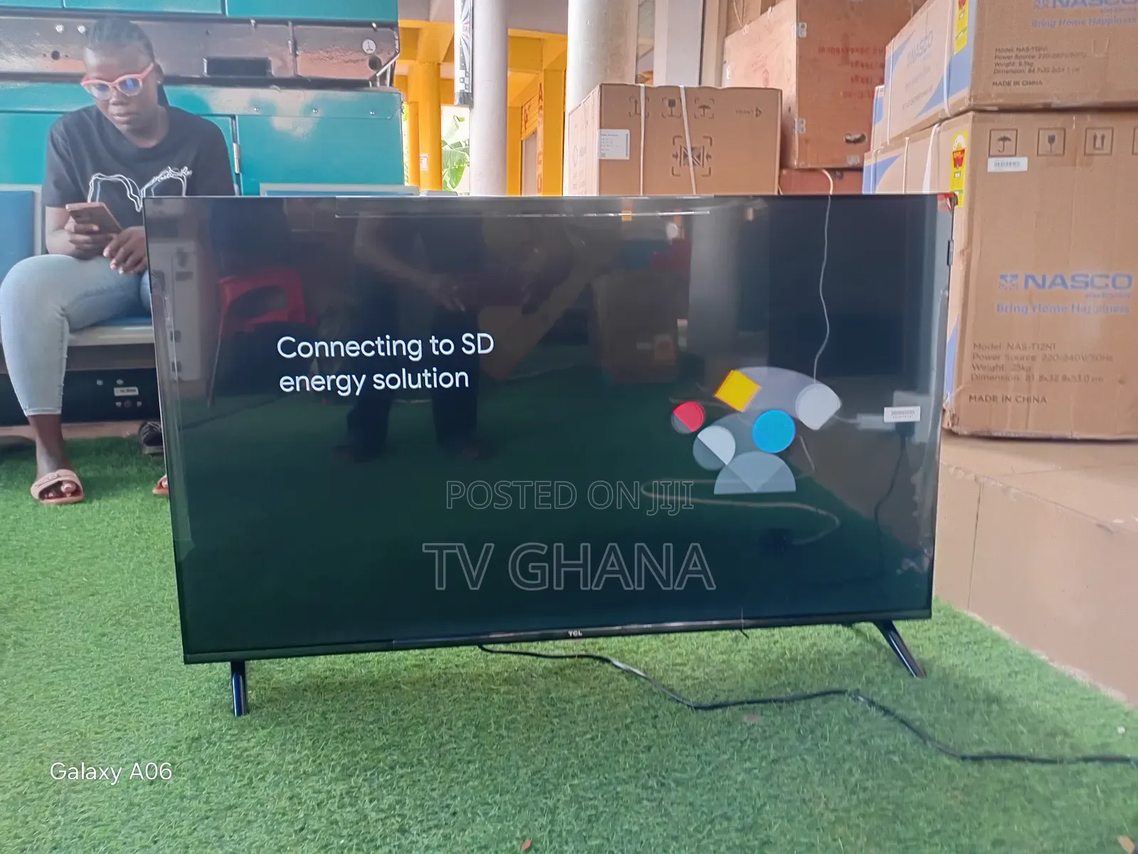 TCL 43′′ Smart Tv – Wide Screen,Tcl'43' Tv Smart Experience