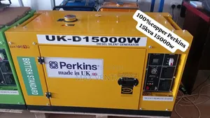 Remote Control Perkins 15kva 15000w Diesel Generator 15kva
