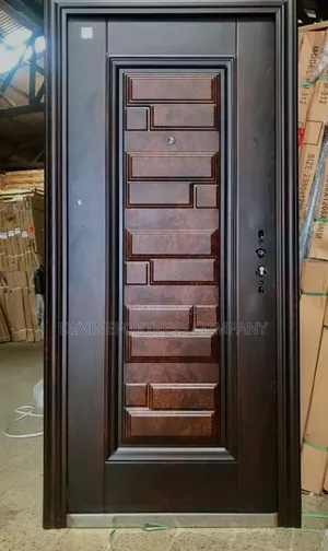 Normal Security Brown Door