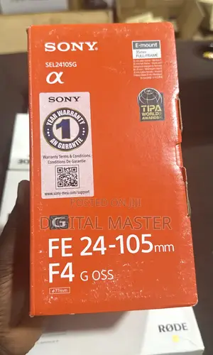 Sony Fe 24-105mm F/4 G Oss Lens