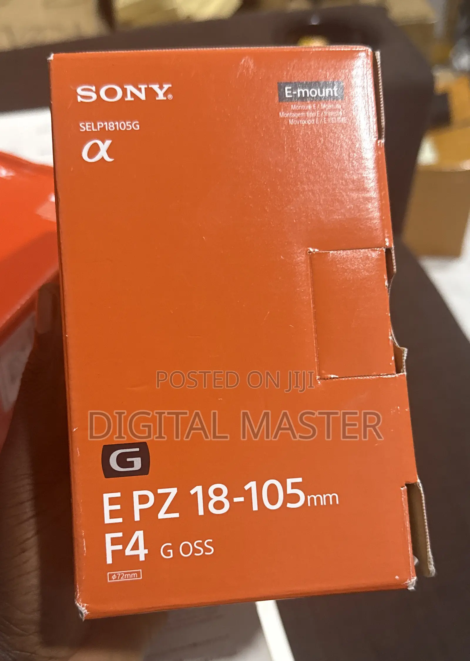 Sony E Pz 18-105mm F/4 G Oss Lens