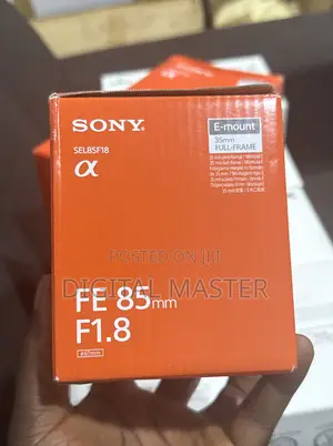 Sony Fe 85mm F/1.8 Lens