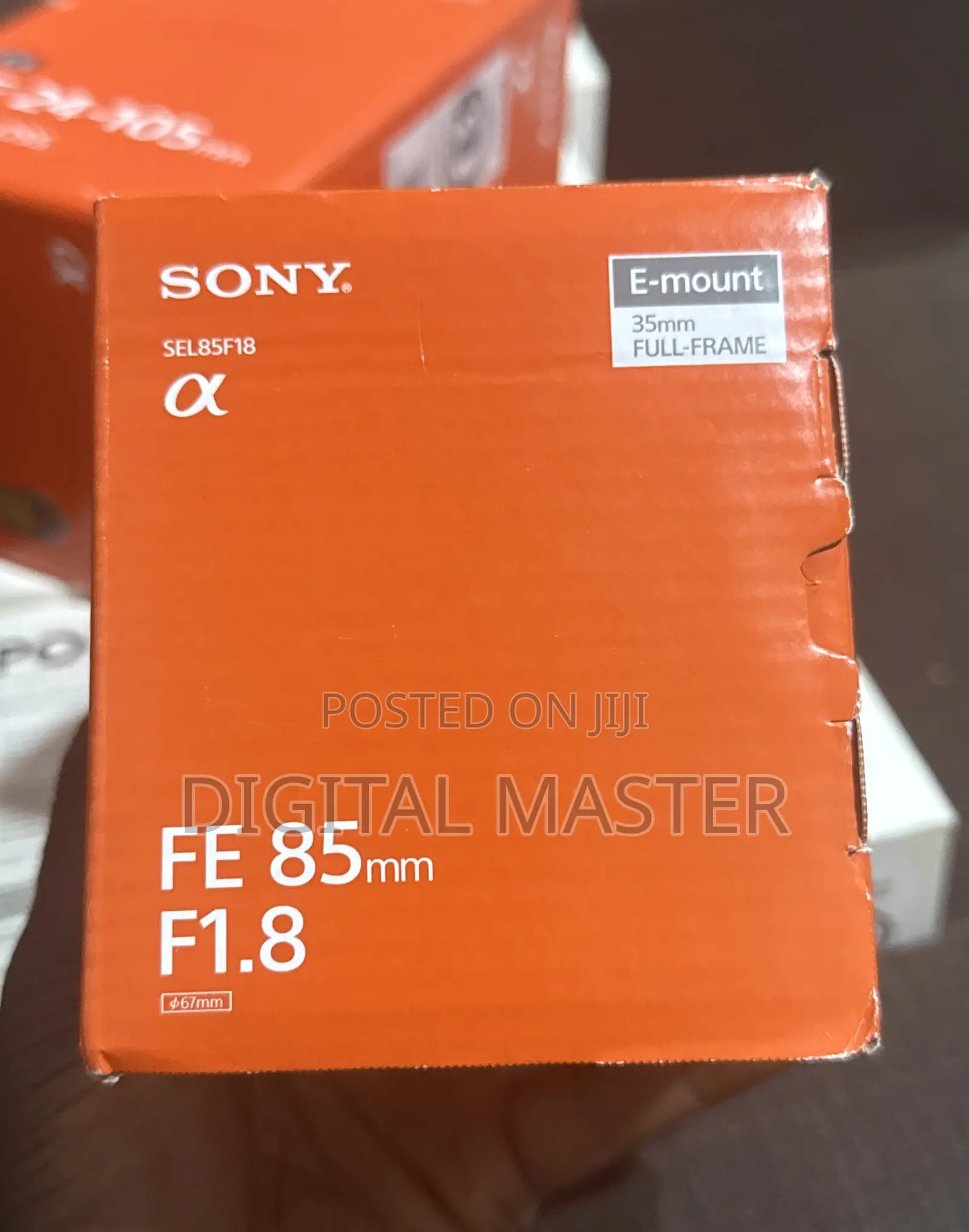 Sony Fe 85mm F/1.8 Lens