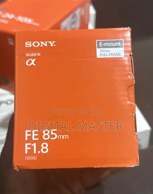 Sony Fe 85mm F/1.8 Lens
