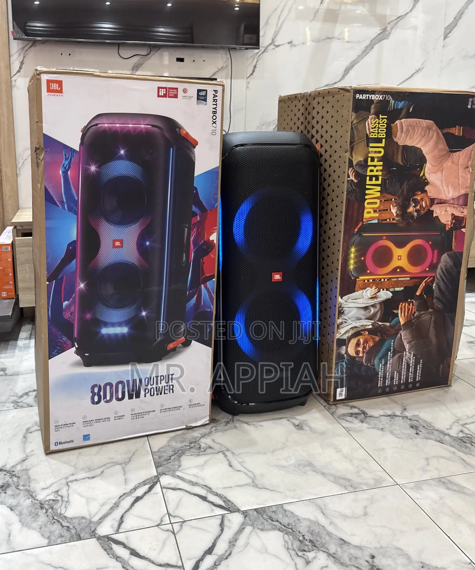 New JBL Party Box 710 Wireless Bluetooth Speaker,800watt(Black)