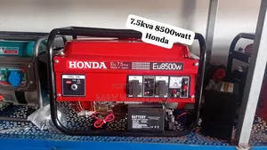 Gasoline 7.5kva Honda 8500wwt Petrol Keystart 7.5kva