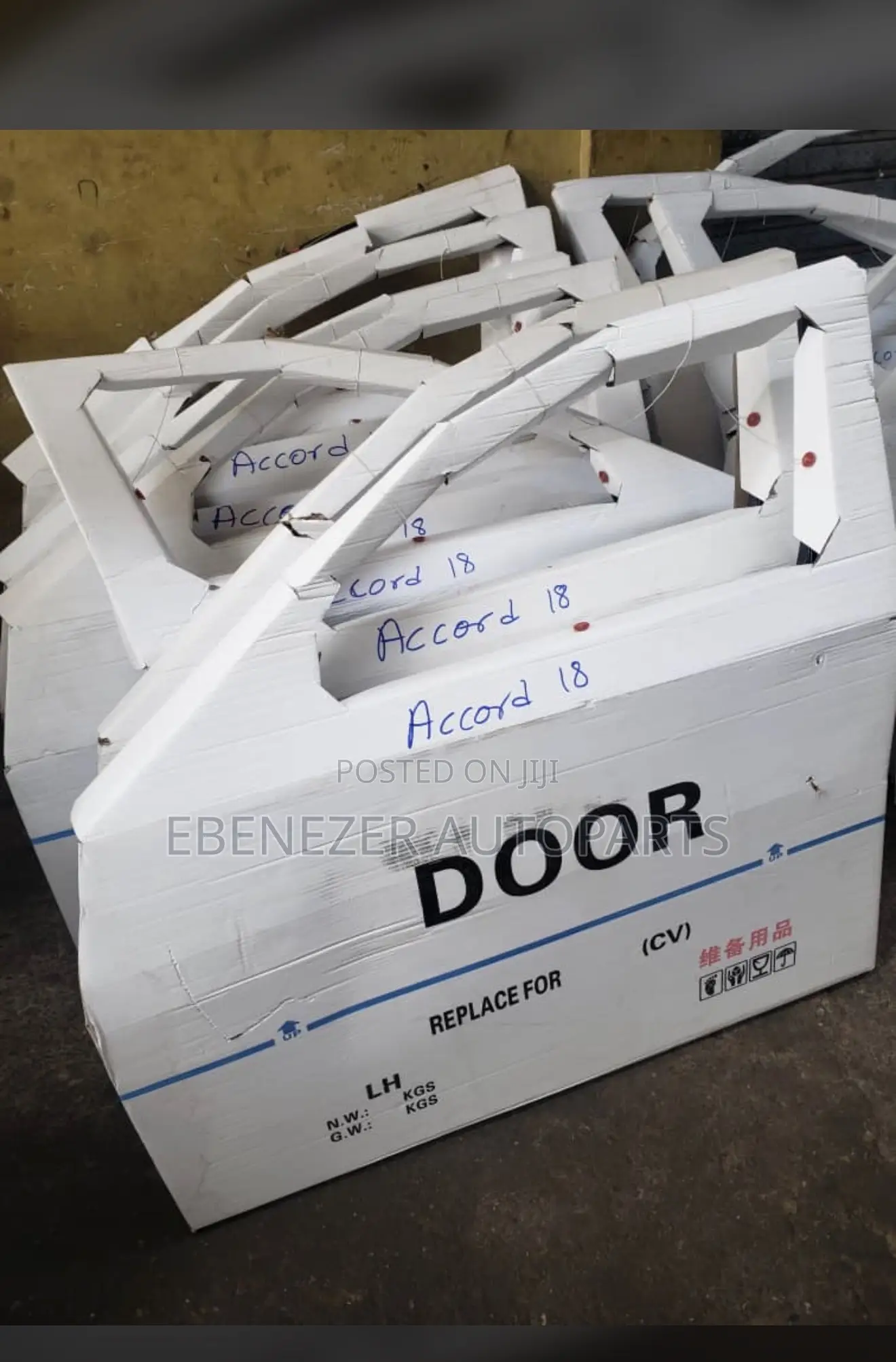 Honda Accord Door Skeleton 2018 2019 2020 2021 2022