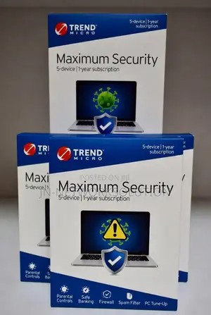 Trend Micro Maximum Security 5 Device 1 Year