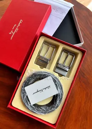 Leather Belt”Salvatore Ferragamo”