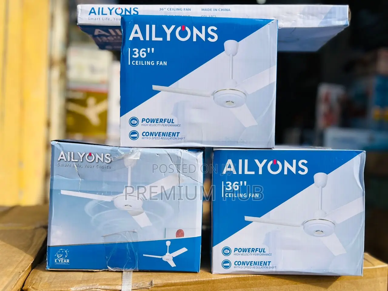 Ailyons Medium Blade Fan