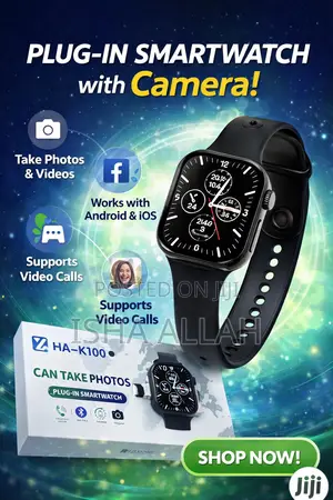 Simcard Smart Watch With Camera – Make Calls, Take Photos