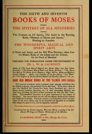 Sixth Seventh Books of Moses – PDF Hard Copy Available