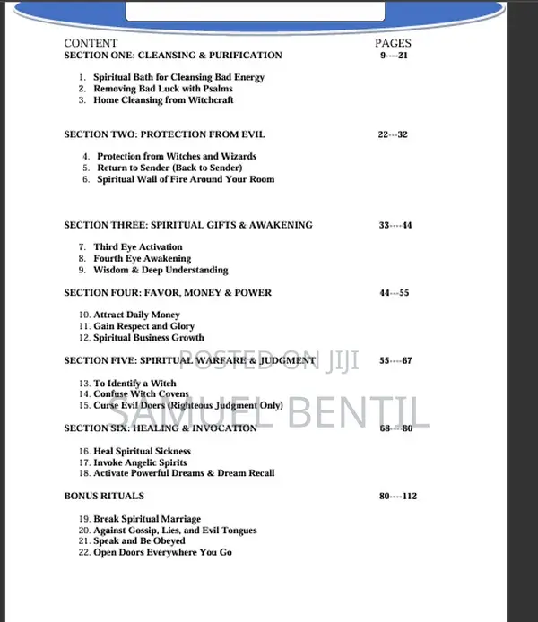 Divine Protocol Spiritual Book (Cleansing, Protection, Favor Etc.)