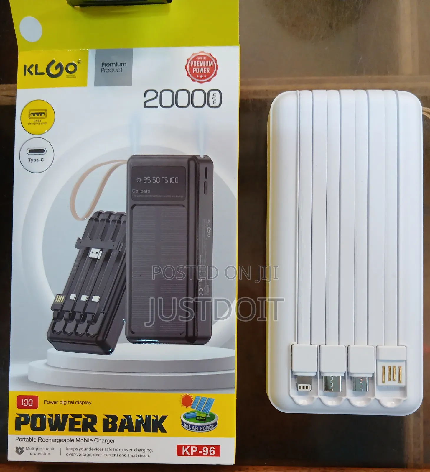 20000 Mah Solar Power Bank