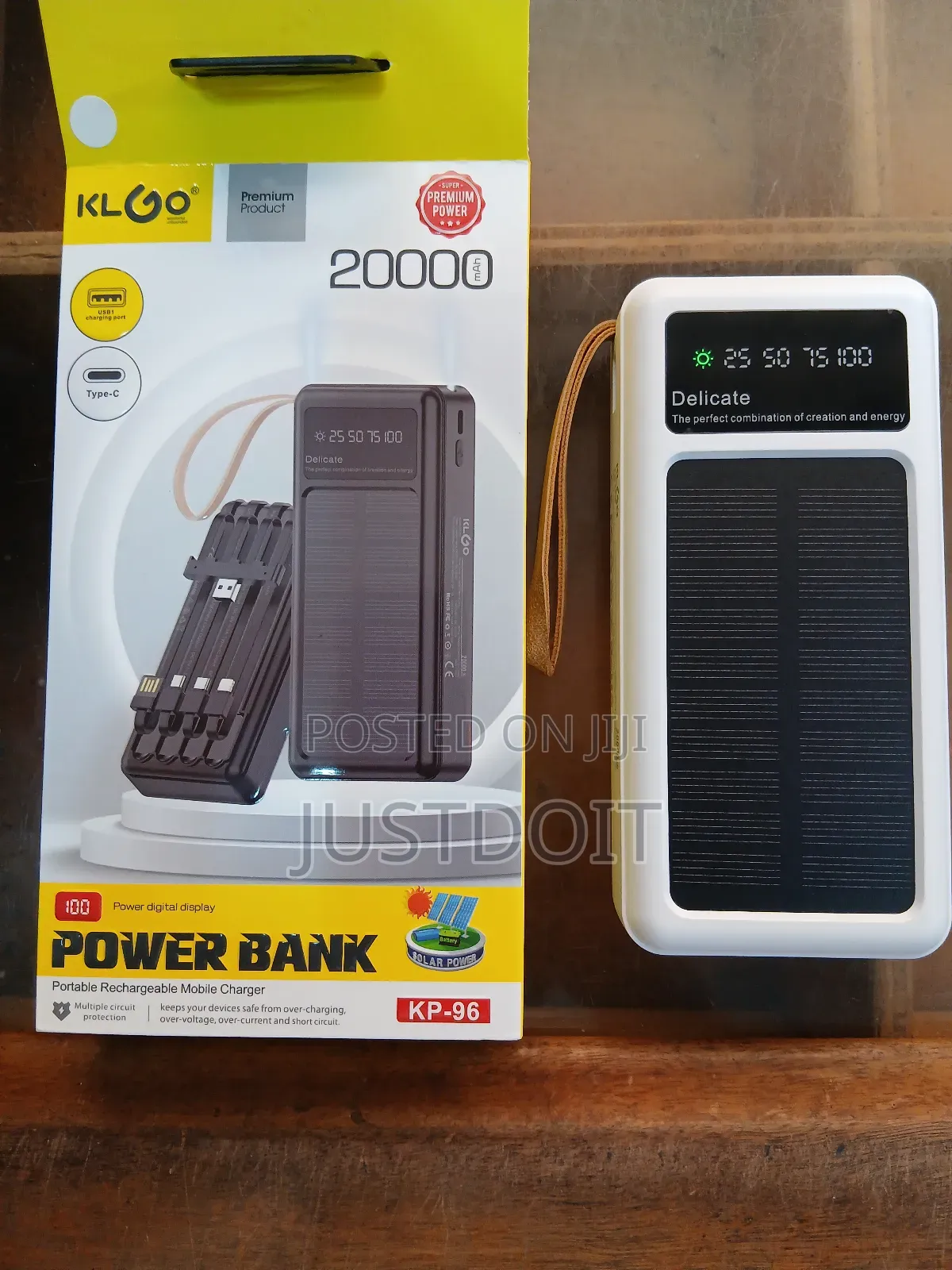 20000 Mah Solar Power Bank
